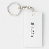 DIY SLEUTELHANGER | Aangepaste tekst, naam, kleur (Voorkant)