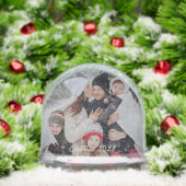 DIY Snow Globe - Custom Photo & Text Sneeuwbol (Kerstmis)