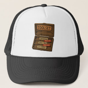 DIY Social Skills Kit Trucker Hat - Vetgedrukte Hu Pet