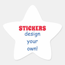 DIY Stickers Vele vormen & grootte
