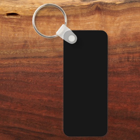 DIY: TEKST OF AFBEELDING rechthoekig vierkant of r Sleutelhanger (Voorkant)