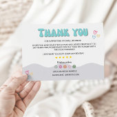 DIY Thank You Card Sjabloon voor bestellingen