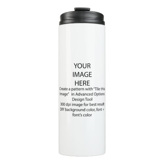 DIY Thermal Tumbler Thermosbeker (Voorkant)