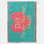 DIY - Throw Blanket Deken (Voorkant Verticaal)