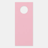 DIY Toevoegen jouw tekst n AFBEELDING set van SIX Deurhanger (Achterkant)