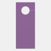 DIY Toevoegen jouw tekst n AFBEELDING set van SIX Deurhanger (Achterkant)