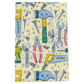 DIY Tool Collection With Doodle Stars Medium Cadeauzakje (Voorkant)