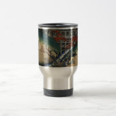 DIY TRAVEL MOK MET JAPANSE PRINT AANGEPASTE NAAM (Center)