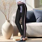 DIY Trending Pet Lover Cat Mom 67th Birthday Black Leggings