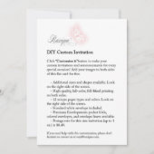 DIY Uitnodiging 5x7 afdrukbaar (Voorkant)