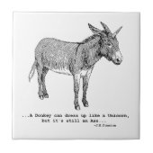 DIY UnicornDonkey ver1 Tegeltje (Voorkant)