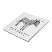 DIY UnicornDonkey ver1 Tegeltje (Zijkant)