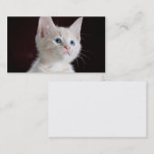 DIY Upload je foto op maat leeg Visitekaartje (Voorkant / Achterkant)