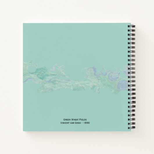 DIY Vincent van Gogh Left Bullet Notitieboek (Achterkant)