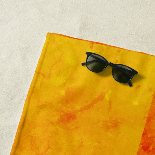 DIY Voeg Afbeelding tekst of Logo toe om uw eigen  Strandlaken (In situ)