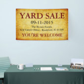 DIY - Voeg je eigen achtergrond, tekst en ideeën t Spandoek (Beurs)