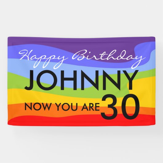 DIY - Voeg je eigen achtergrond, tekst en ideeën t Spandoek (Horizontaal)