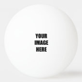 DIY, voeg je eigen Afbeelding toe, je Afbeelding h Pingpongbal (Voorkant)