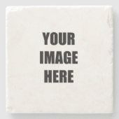 DIY, voeg je eigen Afbeelding toe, je Afbeelding h Stenen Onderzetter (Voorkant)