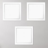 DIY Voeg je eigen familiefoto toe Muurkunst Sets (Voorkant)