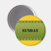 DIY - Voeg je eigen tekst of teken toe: voorbeeld  Magneet (Voorkant / Achterkant)