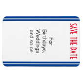 DIY - Voeg jouw tekst toe met een niet-permanente Magneet (Horizontaal)