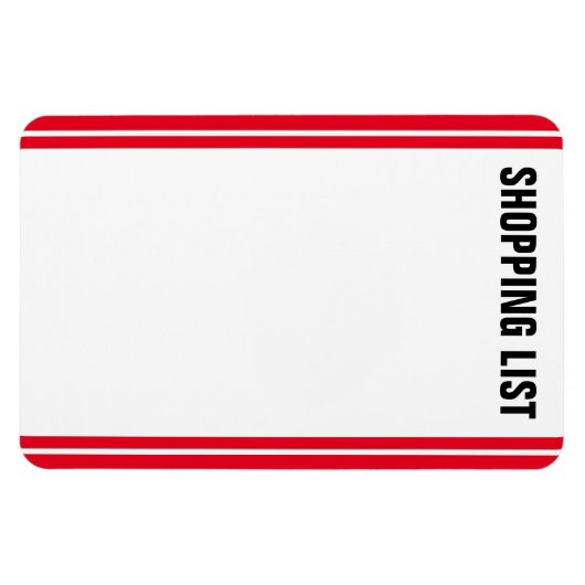 DIY - Voeg jouw tekst toe met een niet-permanente  Magneet (Horizontaal)