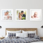 DIY Voeg uw eigen familie collage foto Muurkunst Sets (Slaapkamer)