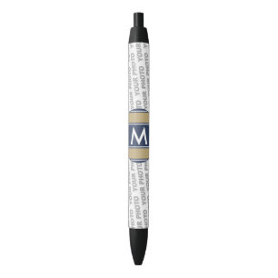 DIY - Voeg uw eigen teken, foto en tekst toe Zwarte Inkt Pen