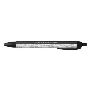 DIY - Voeg uw eigen teken, foto en tekst toe Zwarte Inkt Pen