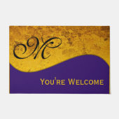 DIY - Voeg uw eigen teken, monogram en tekst toe Deurmat (Voorkant)