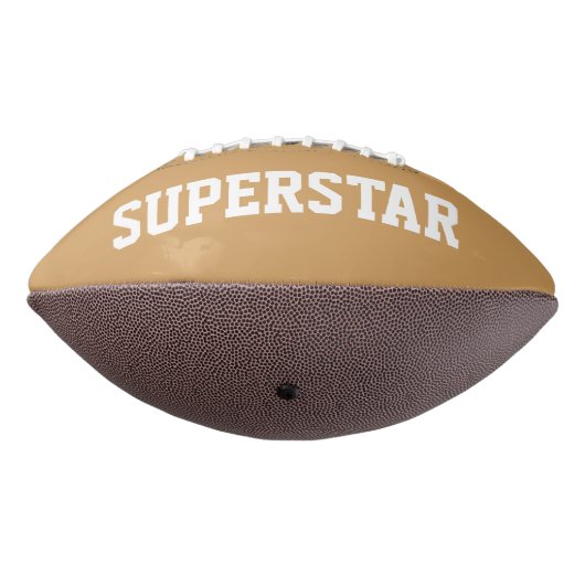 DIY - Voeg uw enige woorden en achtergrondkleuren  American Football (Gedraaid 270)