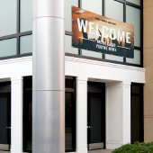 DIY Welkom Kerk Outdoor Banner