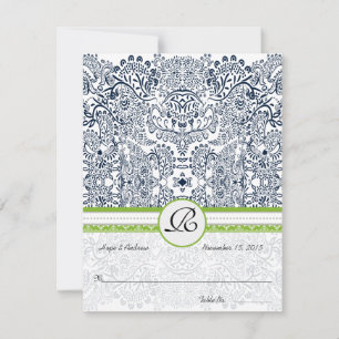 DIY You Score and Fold Tent Wedding Place Cards Kaart