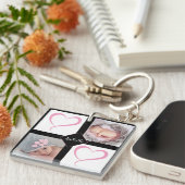 DIY Young Child Love Photos - Girl Sleutelhanger (Voorkant Rechts)