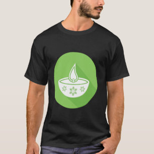 Diya Lamp Diwali Hindoe Sikh, Boeddhistische Jain T-shirt