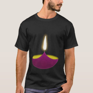 Diya Lamp Diwali Hindoe Sikh, Boeddhistische Jain T-shirt