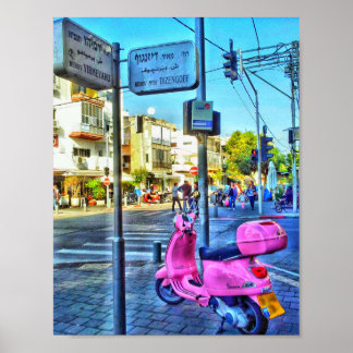 Dizengoff - Poster van Yirmeyahu