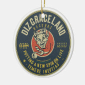 Dizgraceland Records Keramisch Ornament (Links)