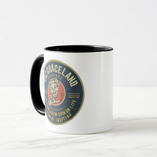 Dizgraceland Records Mok (Voorkant links)