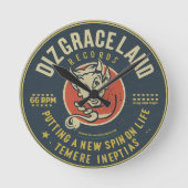 Dizgraceland Records Ronde Klok (Voorkant)