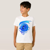 Dizzy Air Wind Cartoon Face T-shirt (Voorkant volledig)