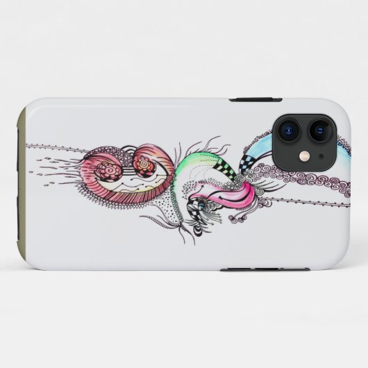 Dizzy Case-Mate iPhone Case (Achterkant (horizontaal))