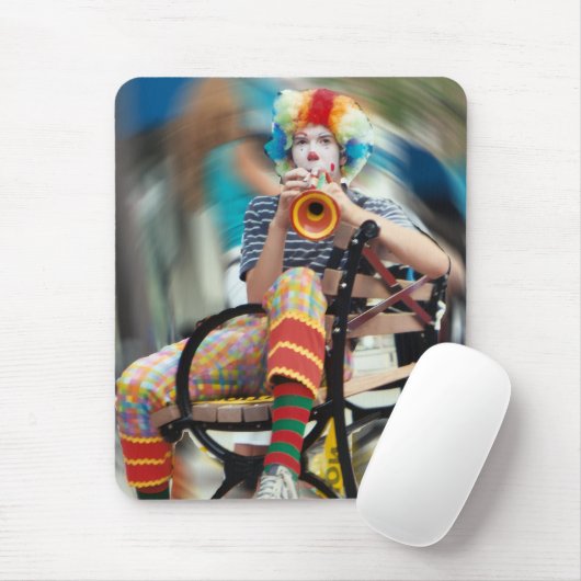 Dizzy Clown Mousepad Muismat (Met muis)