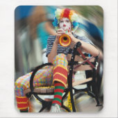 Dizzy Clown Mousepad Muismat (Voorkant)