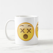 Dizzy Face Emoji Koffiemok (Links)