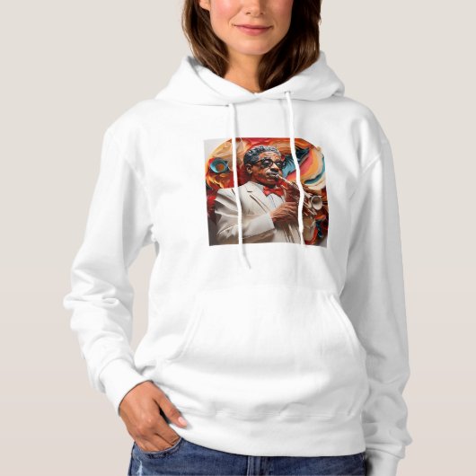 Dizzy Gillespie Hoodie (Voorkant)