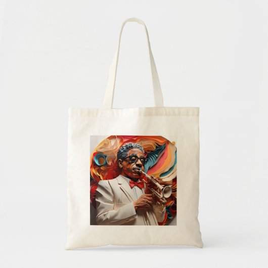 Dizzy Gillespie Tote Bag (Voorkant)