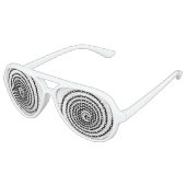 Dizzy Hypnotic (voeg je achtergrondkleur toe) Aviator Zonnebril (Gekanteld)