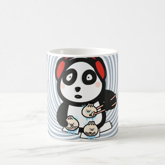 Dizzy Panda - Nippy Dim Sum Coffee Mug Koffiemok (Center)